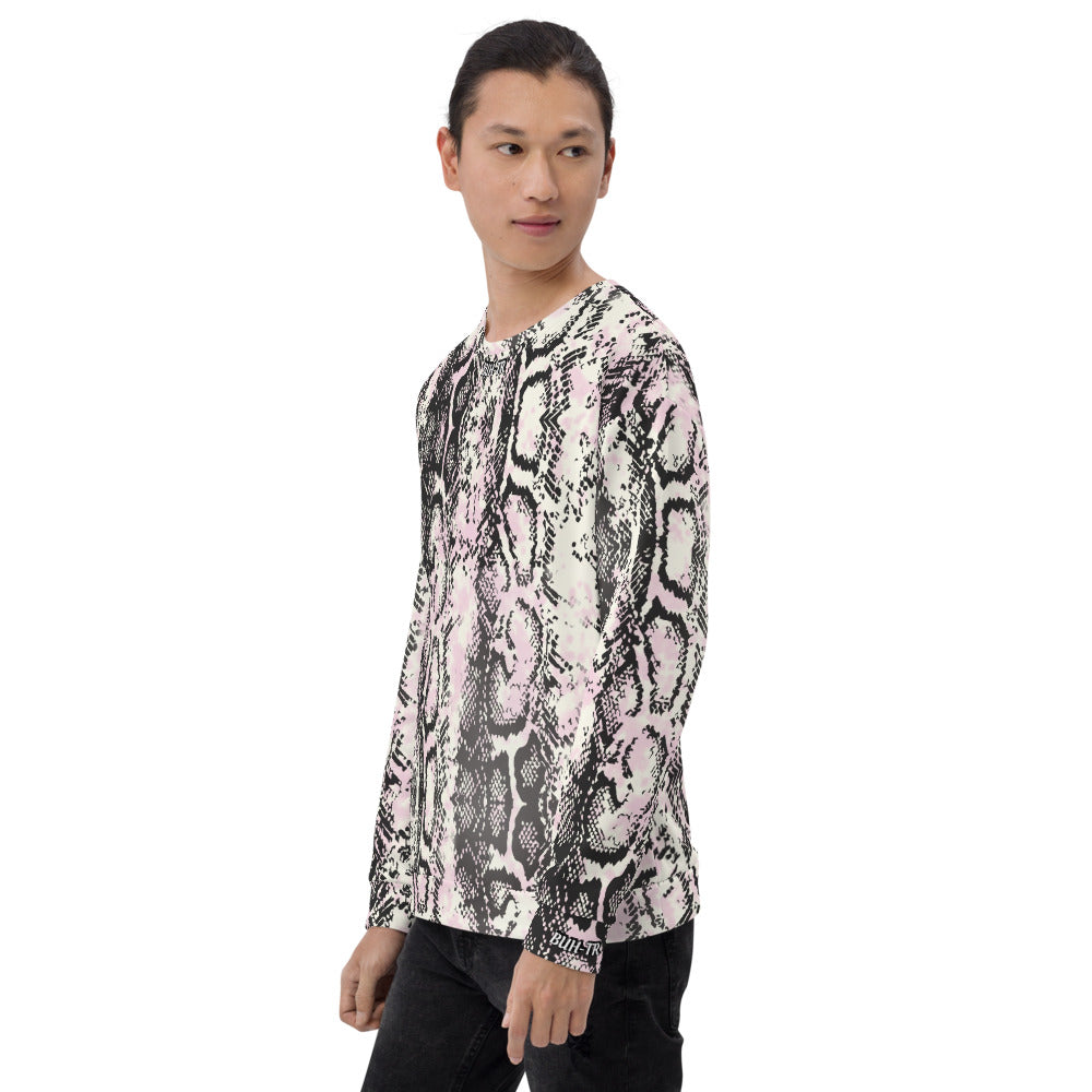 Snake-print Unisex Sweatshirt