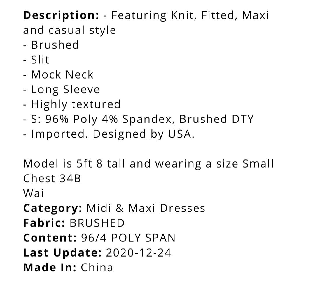 She's a Show Stopper Dress