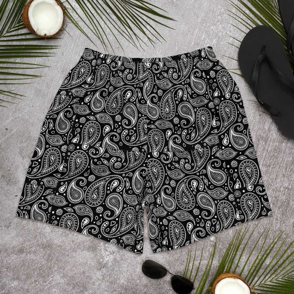 Buhtr Paisley Men's Athletic Long Shorts