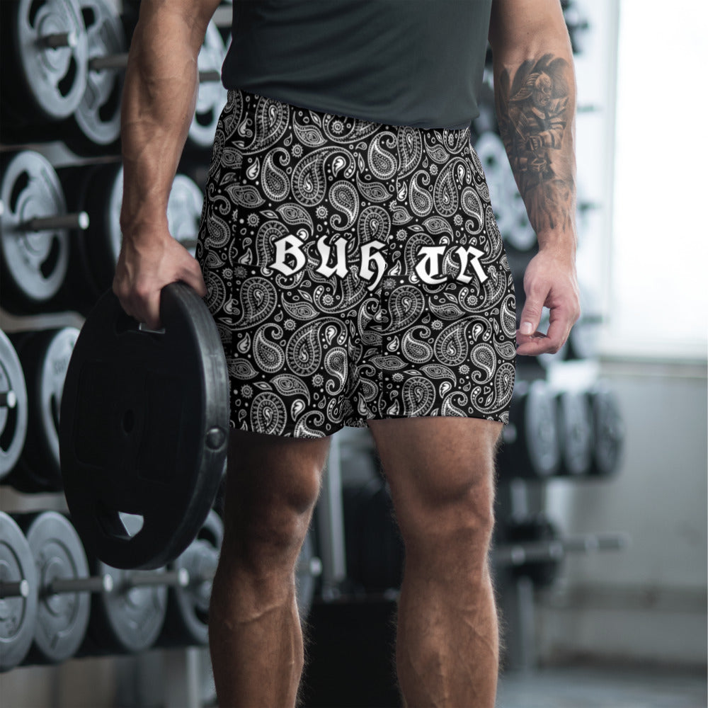 Buhtr Paisley Men's Athletic Long Shorts