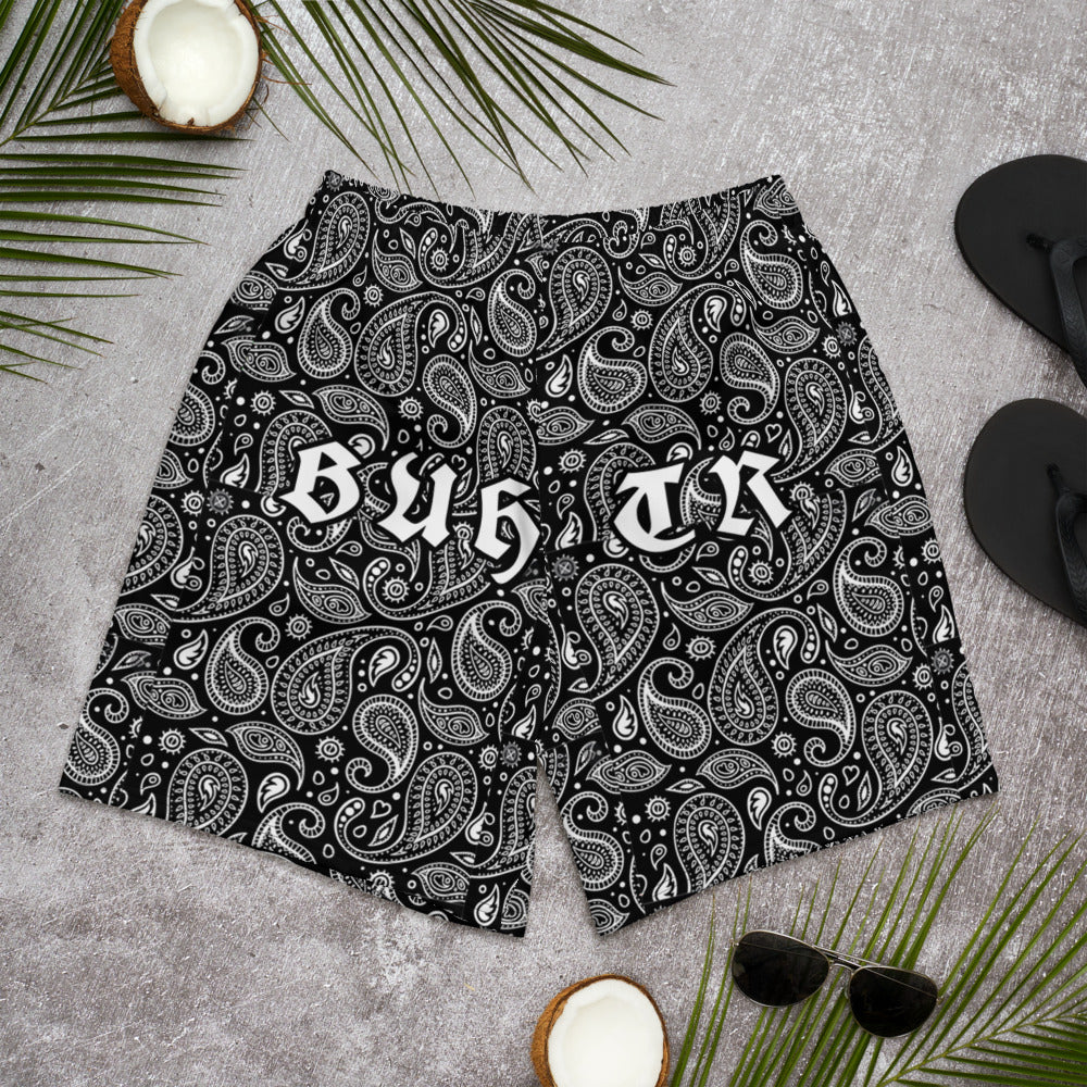 Buhtr Paisley Men's Athletic Long Shorts
